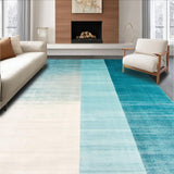 Ultra Soft Area Rug, Non Slip, Stain Resistant, Washable Area Rugs for Living Room, Bedroom, Serene Ombre Tranquil Vibes(Blue)