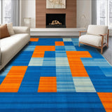 Chic Bright Geometric Arrangement(Blue)