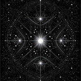 Stylish Constellation Geometric(Black)