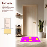 Engaging Modern Child Centric Motif(Purple)