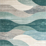 Sophisticated Minimalist Linear Design(Blue)