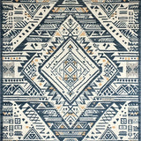 Modern Stylish Floral Composition(Blue)