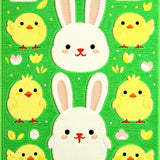 Cheerful Spring Garden Illustration(Green)