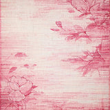 Ultra Soft Area Rug, Non Slip, Stain Resistant, Washable Area Rugs for Living Room, Bedroom, Chic Scallop Frame Rug with Large Bow and Curved Silhouette(Pink)