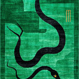 Luxurious Snake Graphic(Green)
