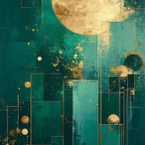 Chic Contemporary Faded(Green)