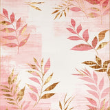 Elegant Curvilinear Botanical Design(Pink)