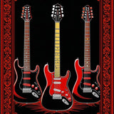 Sleek Modern Soundwave Art(Black)