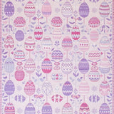 Ultra Soft Area Rug, Non Slip, Stain Resistant, Washable Area Rugs for Living Room, Bedroom, Festive Whimsical Egg Motif(Pink)