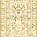 Modern Abstract Wool Beige(Beige)