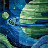 Elegant Orbital Earth Tones(Blue)