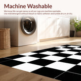 Elegant Monochrome Check(Black)