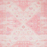 Ultra Soft Area Rug, Non Slip, Stain Resistant, Washable Area Rugs for Living Room, Bedroom, Sweet Whimsical Heart Pattern(Pink)