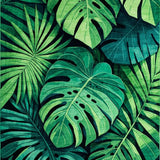 Ultra Soft Area Rug, Non Slip, Stain Resistant, Washable Area Rugs for Living Room, Bedroom, Monstera Leaf Bathroom Accent Rug Washable(Green)