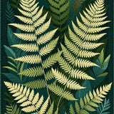 Contemporary Symmetrical Diamond Design(Green)