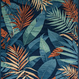 Elegant Botanical Tiled Aesthetic(Blue)