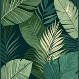 Ultra Soft Area Rug, Non Slip, Stain Resistant, Washable Area Rugs for Living Room, Bedroom, Elegant Green Botanical Aesthetic(Green)