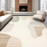 Ultra Soft Area Rug, Non Slip, Stain Resistant, Washable Area Rugs for Living Room, Bedroom, Area Modern Abstract Beige(Beige)