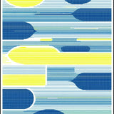 Charming Striped Aquatic Aesthetic(Yellow)