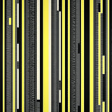 Whimsical Eclectic Striped Style(Black)