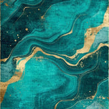 Chic Ethereal Fluidic Arrangement(Blue)