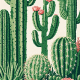 Contemporary Abstract Cactus Imagery(Green)