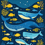 Colorful Whale Alphabet Aesthetic(Blue)