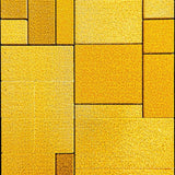 Ultra Soft Area Rug, Non Slip, Stain Resistant, Washable Area Rugs for Living Room, Bedroom, Abstract Geometric Meditation Space Soft Area Carpet(Yellow)