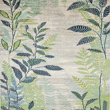 Ultra Soft Area Rug, Non Slip, Stain Resistant, Washable Area Rugs for Living Room, Bedroom, Minimalist Floral Pattern Inspiration(Gray)