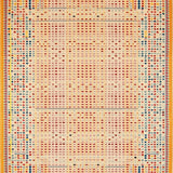 Elegant Multi Hued Dot Composition(Red)