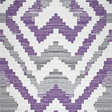Ultra Soft Area Rug, Non Slip, Stain Resistant, Washable Area Rugs for Living Room, Bedroom, Delicate Soft Tones with Shapes(Purple)
