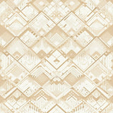 Beige Area with Textured Diamond and Accent Details(Beige)