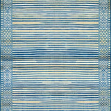 Ultra Soft Area Rug, Non Slip, Stain Resistant, Washable Area Rugs for Living Room, Bedroom, Luxurious Diamond Patterned Visual(Blue)