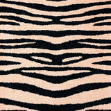 Ultra Soft Area Rug, Non Slip, Stain Resistant, Washable Area Rugs for Living Room, Bedroom, Animal Print Narrow Hallway Rug Charcoal Pastel Tones(Pink)