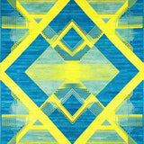 Elegant Modern Symmetrical Design(Blue)