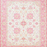 Serene White Pink Beige Hues with Delicate Bethlehem(White)