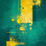 Chic Minimalist Splash of Color(Green)