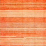 Ultra Soft Area Rug, Non Slip, Stain Resistant, Washable Area Rugs for Living Room, Bedroom, Luxe Warm Monochrome Essence(Orange)
