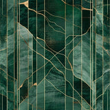 Ultra Soft Area Rug, Non Slip, Stain Resistant, Washable Area Rugs for Living Room, Bedroom, Sleek Abstract Linear Patterns(Green)