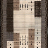 Ultra Soft Area Rug, Non Slip, Stain Resistant, Washable Area Rugs for Living Room, Bedroom, Playful Modern Rustic Motif(Gray)
