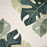 Ultra Soft Area Rug, Non Slip, Stain Resistant, Washable Area Rugs for Living Room, Bedroom, Elegant Nature-Inspired Motif(Gray)
