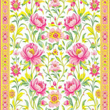Delightful Bright Floral Composition(White)