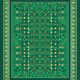 Chic Striped Color Block(Green)