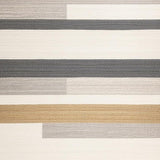 Ultra Soft Area Rug, Non Slip, Stain Resistant, Washable Area Rugs for Living Room, Bedroom, Vibrant Modern Random Stripe Motif(Gray)