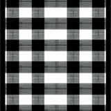 Artful Black and White Checkerboard(Black)