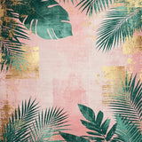 Earthy Toned Geometric Arrangement(Pink)