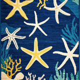 Vibrant Starfish Coastal Aesthetic(Blue)