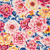 Ultra Soft Area Rug, Non Slip, Stain Resistant, Washable Area Rugs for Living Room, Bedroom, Colorful Geometric Floral Fusion(Pink)