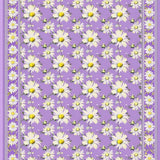 Ultra Soft Area Rug, Non Slip, Stain Resistant, Washable Area Rugs for Living Room, Bedroom, Cute Lavender Blooming Style(Purple)