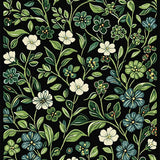 Refined Urban Botanical Style(Black)